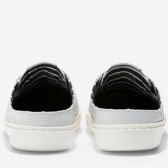 COLE HAAN Deck MuleLeather Upper with trim - Picture 6 of 6